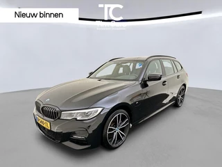 BMW 3-serie Touring 320e M sport Automaat | Zwart optiek | LED laserlichten | Leren bekleding | Stoelverwarming | DAB ontvanger | HiFi installatie | Navigatiesysteem | Cruise control adaptief | Climate control | Parkeersensoren voor en achter
