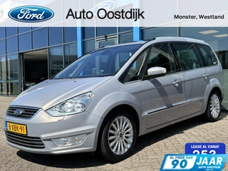 Ford Galaxy 1.6 SCTi Platinum 160PK 7 Persoons Panodak Vol Leder Trekhaak Cruise Camera Navi Climate Parkeersensoren 1600Kg Trekgewicht *Dealer Onderhouden*