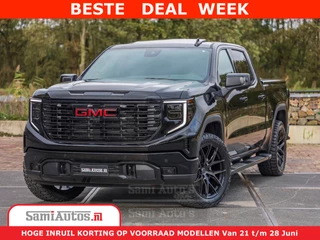 GMC Sierra DENALI 6.2 V8 426PK Full Option | De Meest Luxe Pick-Up in zijn Klasse | Comfortabele Dubbele Cabine met Royale 5 Zitplaatsen | BPM vrij | Nu Leverbaar uit Voorraad | Voorraad Nr 433388