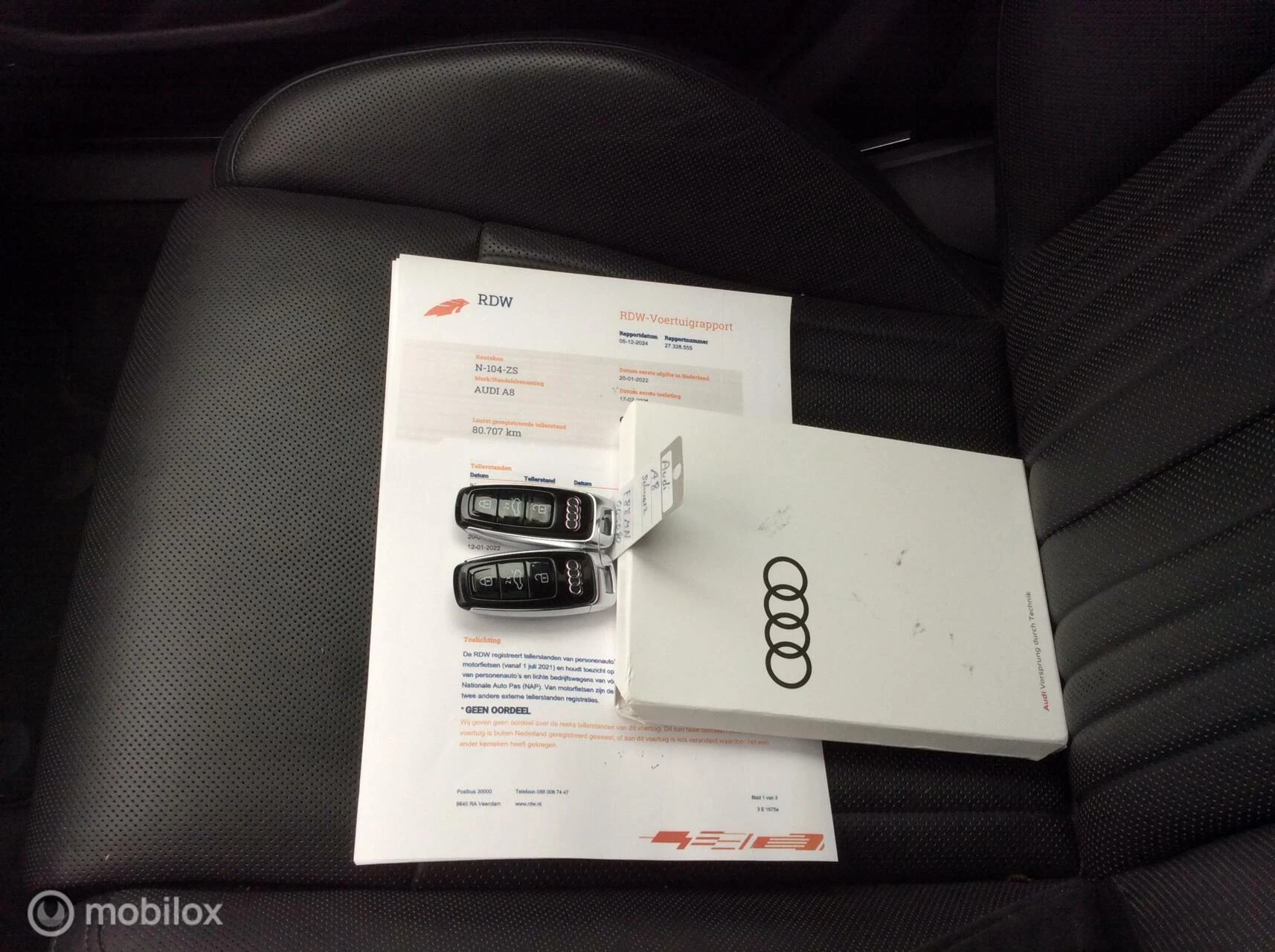 Hoofdafbeelding Audi A8