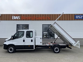 Hoofdafbeelding Iveco Daily Iveco Daily 35S14 2.3 410 pickup kipper DC 7 persoons / rijklaar € 25.950 ex btw / euro 6 diesel / lease vanaf € 464 / opbergkast / trekhaak 3500 kg / cruise control !