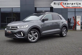 Hoofdafbeelding Volkswagen T-Roc Volkswagen T-Roc 1.5 TSI DSG R-LIne/Panodak/Topsportsteol/IQ LED/Key-less/el.klep