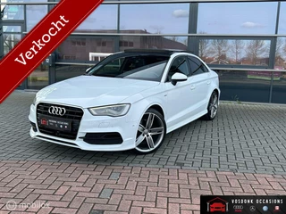 Hoofdafbeelding Audi A3 Audi A3 Limousine 1.4 TFSI 3X S-line/pano/led/automaat/ Nieuwstaat!