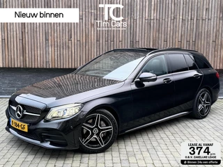 Mercedes C-klasse Estate 180 AMG Automaat | Panorama | Leer | LED matrix | Sfeerverlichting | Apple CarPlay | 360°-camera | Night Pakket | DAB ontvangst | Stoelverwarming | Parkeersensoren voor en achter