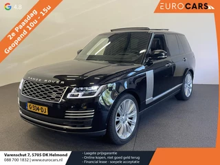 Land Rover Range Rover 3.0 TDV6 Autobiography Trekhaak Panoramadak Navigatie Apple Carplay/Android Auto Adaptive Cruise Control Camera Parkeersensoren Head-up Display Stoelverwarming en verkoeling Stuurverwarming Matrix Ledkoplampen Getinte ramen Luchtvering