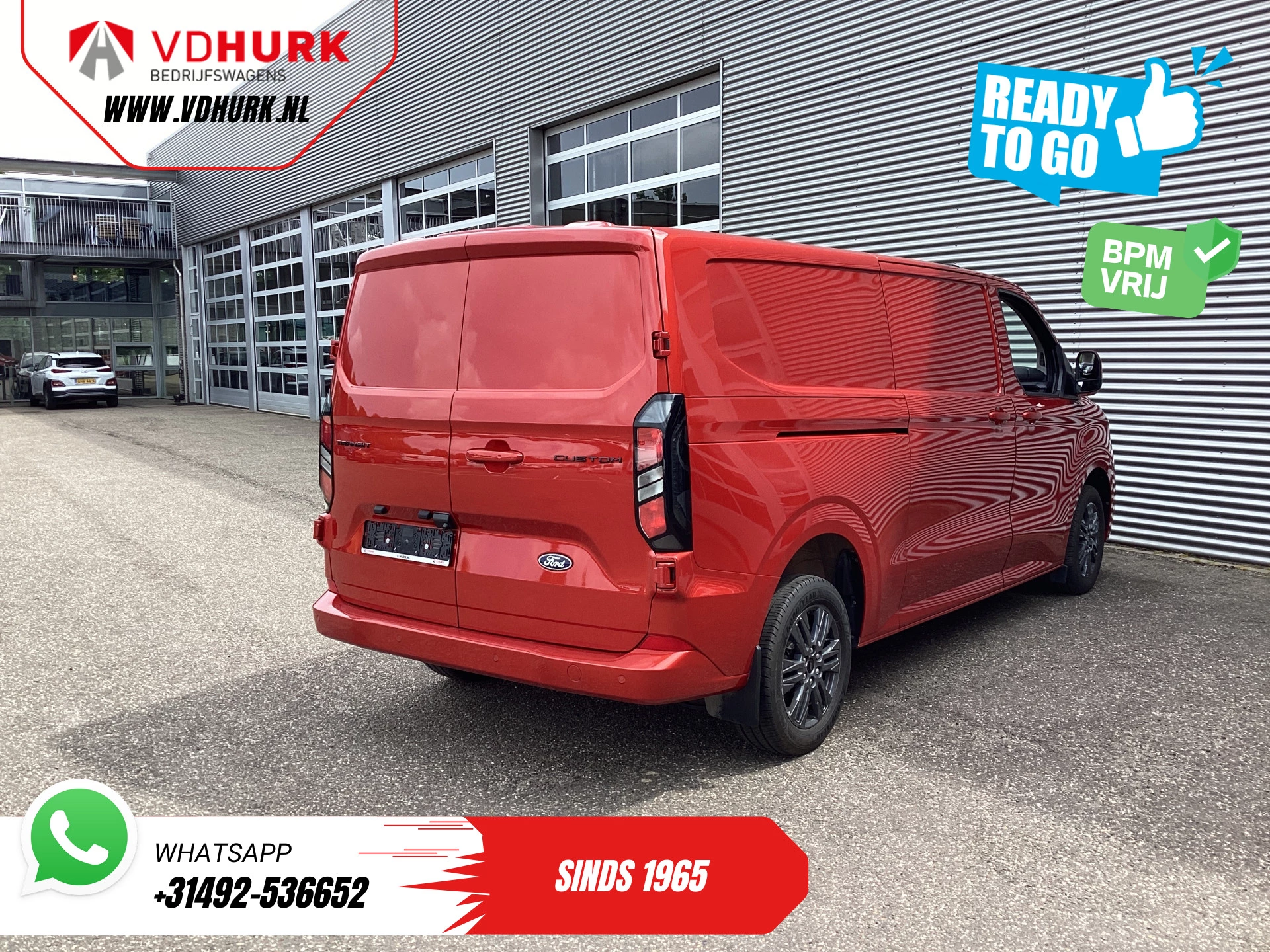 Hoofdafbeelding Ford Transit Custom