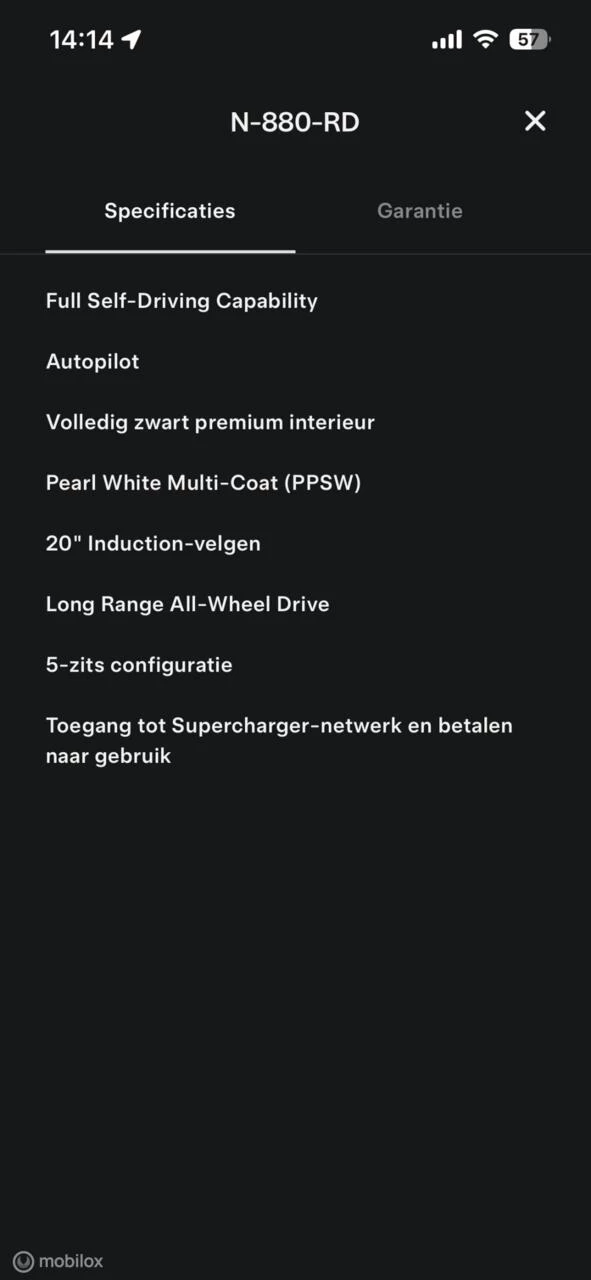 Hoofdafbeelding Tesla Model Y