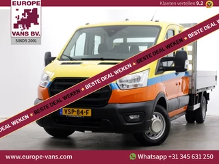 Ford Transit 350 2.0 TDCI 130pk D.C. Trend Open Laadbak Trekhaak 3000kg 08-2022