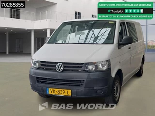 Volkswagen Transporter 84PK COMING SOON! Dubbel Cabine Trekhaak Cruise DC Doka Mixto 6m3 Trekhaak Cruise control
