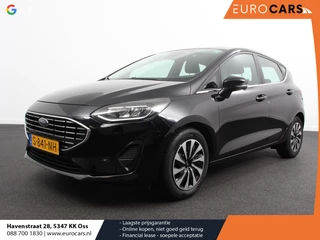 Ford Fiesta 1.0 EcoBoost Hybrid Titanium Climate control Navigatie Cruise control LED Apple Carplay/ Android Auto  Parkeersensor voor