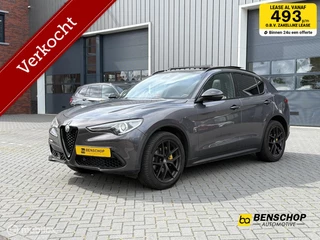 Alfa Romeo Stelvio 2.0 T AWD BI-Tech Panodak Navi Carplay Camera Leer 19 inch