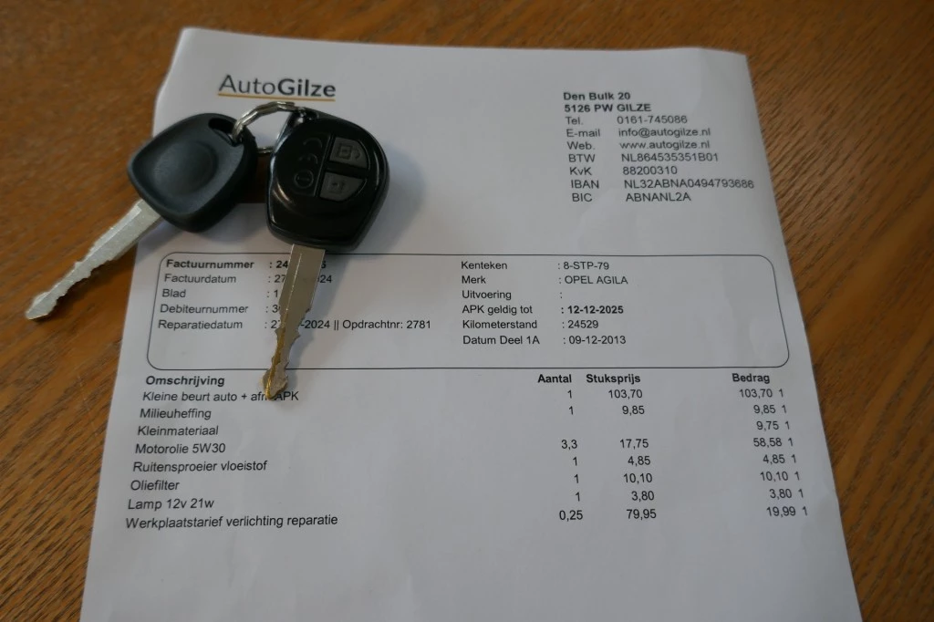 Hoofdafbeelding Opel Agila