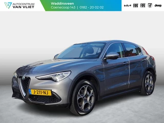 Alfa Romeo Stelvio 2.0 Turbo Aut. AWD 200pk Super | Schuif/Kantel dak | Trekhaak | Leder | Navi | Elek. Stoelen