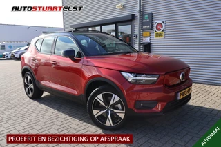 Volvo XC40 Recharge Pro 1e Eigenaar | Dealer Onderh | BTW | NAP | SOH91% | Pano | Warmtepomp | Trekhaak | H&K | 360 Cam | Elek Stoel + Memory | Winter Pack | Navi | Sfeer | 1 Kabel | Elek Klep | ACC | Full Led | Bots