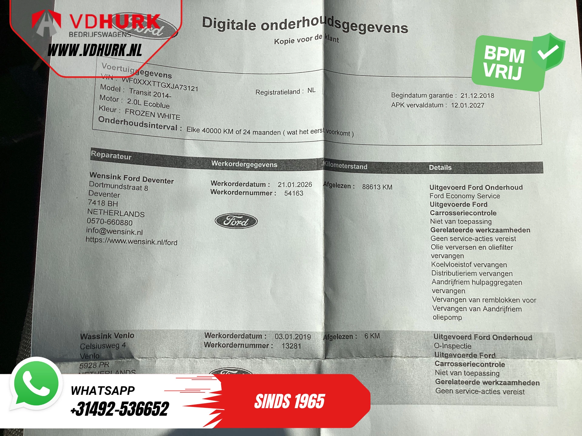 Hoofdafbeelding Ford Transit