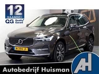 Hoofdafbeelding Volvo XC60 Volvo XC60 2.0 Recharge T6 AWD 250kW/340pk Aut8 Inscription Exclusive PANORAMADAK + PILOT ASSIST + ADAPT.CRUISE + GOOGLE NAVI GROOT + 360 CAMERA + STOELMASSAGE/-VERWARMING/-VENTILATIE + HARMAN/KARDON + LANE ASSIST + PARKSENSOREN V&A + 19" LM-VELGEN!!