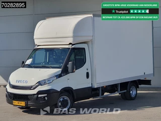 Iveco 35C16 Automaat Bakwagen Achterdeuren Airco Cruise Euro6 Meubelbak Koffer 20m3 Airco Cruise control