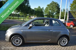 Fiat 500 C 1.2 Lounge 2014 Airco|LM wielen|Cabriolet|Leder