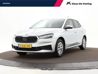 Hoofdafbeelding Škoda Fabia Skoda Fabia 1.0 Tsi 95pk Ambition · Apple/Android Car Play · P-Sensoren · Airco · Cruise Control · 15'' Inch · Garantie t/m 20-11-2027 of 100.000km