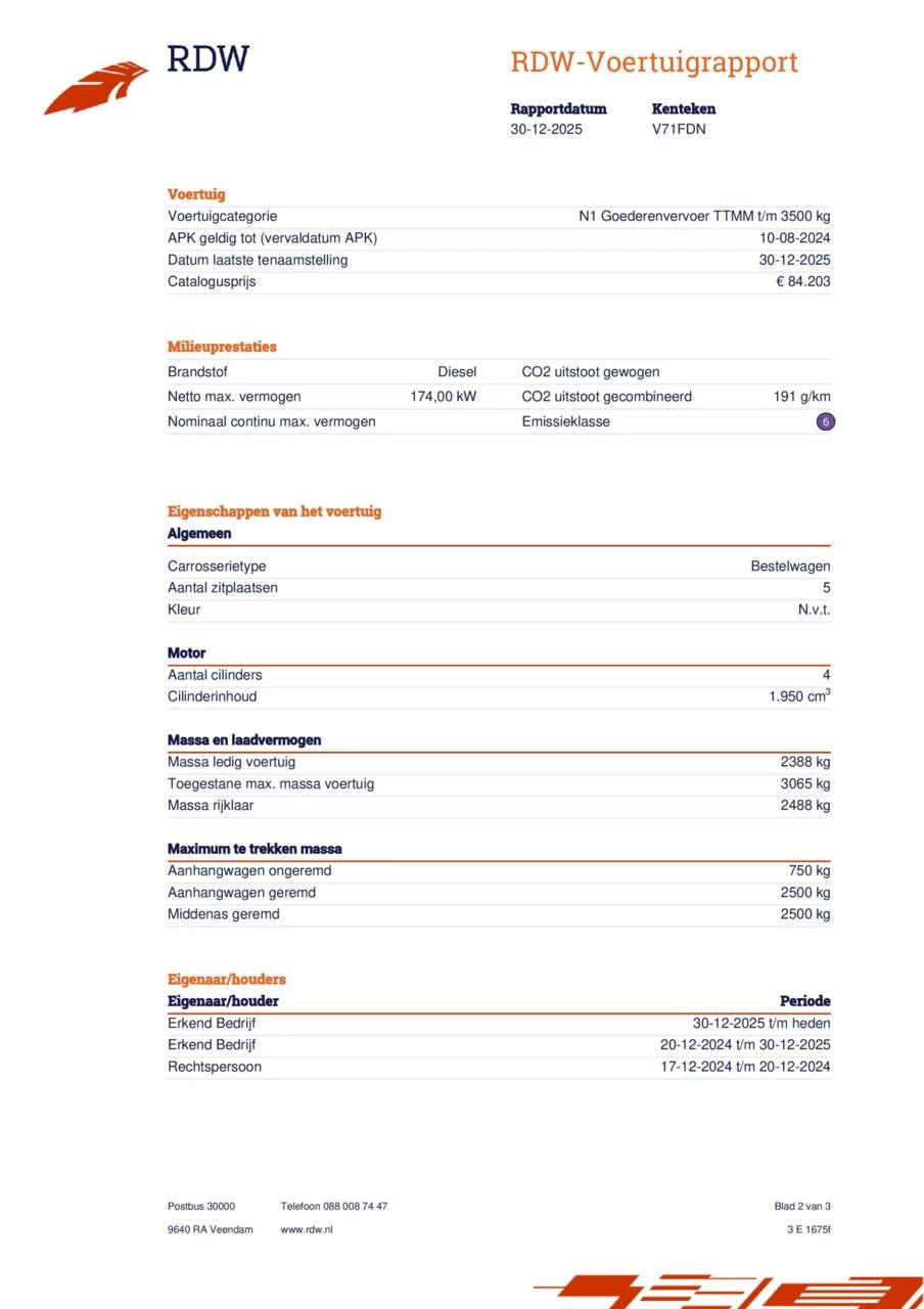 Hoofdafbeelding Mercedes-Benz V-Klasse