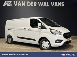 Ford Transit Custom 2.0 TDCI L2H1 Euro6 # Airco | Camera | Apple Carplay | Android Auto | LED | Cruisecontrol Parkeersensoren, verwarmde voorruit, Bijrijdersbank, 2800kg trekvermogen
