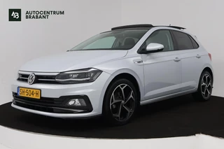 Volkswagen Polo 1.0 TSI R-line (PANORAMADAK, NAVIGATIE, STUURBEDIENING, 1e EIGENAAR, GOED ONDERHOUDEN)