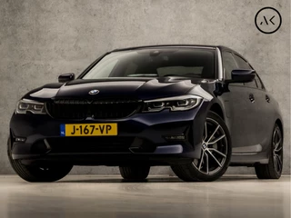 BMW 3 Serie 330e Sportline 293Pk Automaat (APPLE CARPLAY, GROOT NAVI, ZWART HEMEL, DEALER ONDERHOUDEN, SFEERVERLICHTING, LEDER, SPORTSTOELEN, CAMERA, GETINT GLAS, STOELVERWARMING, NIEUWSTAAT)
