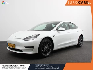 Tesla Model 3 Long Range AWD 75 kWh Navigatie Panorama dak 360 camera Parkeersensoren Stoelverwarming 19" lichtmetalen velgen Ledverlichting Leder Climate Control