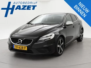 Volvo V40 2.0 T4 190 PK R-DESIGN SPORT + AFN. TREKHAAK |  LED | SPORTSTOELEN | STOELVERW.