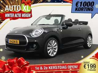 MINI Cooper Cabrio Mini 1.5 Sidewalk Edition Navi Climate LED Stoelverw.