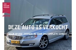 Volvo V70 BWJ 2014 | 1.6 D2 115PK Nordic+ AUTOMAAT | TREKHAAK | LEER | STOELVERW | NAVIGATIE | CAMERA A | CLIMA | PDC |