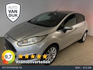 Ford Fiesta 1.0 EcoBoost Titanium AIRCO NAVI CRUISE BLUETOOTH ELEK RAMEN CENT VERG VELGEN PRIVACYGLAS ZEER NETTE AUTO