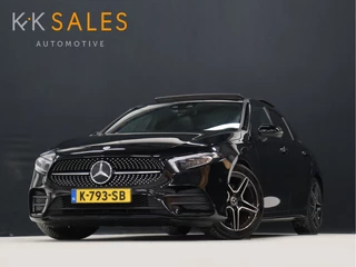 Mercedes-Benz A-Klasse 180 Business Solution AMG [SCHUIFKANTELDAK, CAMERA, PDC 360, MEMORY SEATS, CRUISE CONTROL, STOELVERWARMING, SFEERVERLICHTING, BLUETOOTH TELEFOON, NIEUWSTAAT]