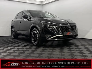 Nissan QASHQAI 1.3 MHEV Xtronic N-connecta Half leder, Pano, 360 Camera, Navi, Virtual desk, Keyless start, Stoelverwarming