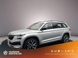 Skoda Kodiaq Sportline Business 7p. 1.5 TSI 150pk DSG Automaat Trekhaak, 3e zitrij, Panoramadak, Cruise control, Navigatie, Achteruitrijcamera, Stuurwiel verwarmd, Stoelverwarming