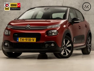 Citroën C3 1.2 PureTech S&S Shine Automaat (APPLE CARPLAY, GROOT NAVI, CAMERA, SPORTSTOELEN, PARKEERSENSOREN, CRUISE, LM VELGEN, NIEUWE APK, NIEUWSTAAT)
