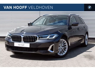 BMW 5 Serie Touring 520i High Executive Luxury Line Automaat / Laserlight / Sportstoelen / Achteruitrijcamera / Live Cockpit Professional / Parking Assistant / Leder