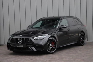 Hoofdafbeelding Mercedes-Benz C-Klasse Mercedes-Benz C-Klasse Estate AMG 63 S E Performance | 680PK | Achterasbesturing | Carbon | Head-up | Sfeerverlichting | Burmester | Digital-light | AMG Drivers-package | Stoelkoeling | 2024.