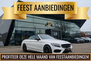 Mercedes-Benz C-klasse Cabrio C43 AMG 367pk 4MATIC Airscarf CommandOnline Led Intelligent Stoelverwarming Designo