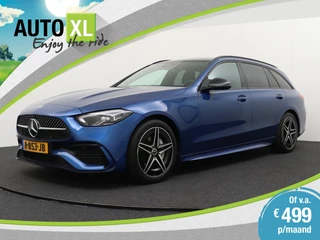 Mercedes-Benz C-Klasse Estate C180 AMG Performance Blue Camera Sfeerverlichting Carplay 