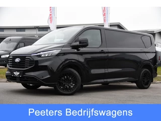 Ford Transit Custom 300 2.0 TDCI L2H1 Limited Black Edition Adaptieve Cruise, Virtual, Camera, Carplay, LED, Trekhaak, Stoelverwarming, NAVI, 170pk, Automaat, Uniek!