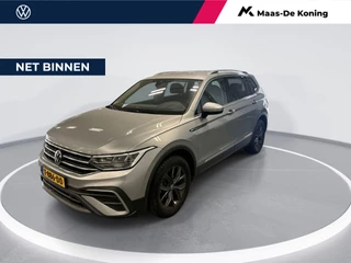 Hoofdafbeelding Volkswagen Tiguan Allspace Volkswagen Tiguan Allspace 1.5 Tsi 150pk DSG Life Business 7p. · Camera · 7 Persoons · Apple/Android Car Play · Navi · Elek. Achterklep · 18'' Inch · garantie t/m 23-05-2027 of 100.000km
