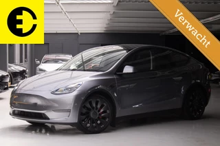 Hoofdafbeelding Tesla Model Y Tesla Model Y Performance AWD 75 kWh | 94,0% SOH | Quicksilver | Incl.BTW
