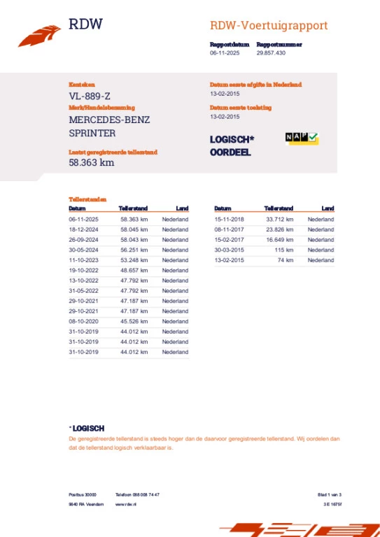 Hoofdafbeelding Mercedes-Benz Sprinter