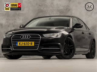 Audi A6 1.8 TFSI S-Line Sport 191Pk Automaat (2X S-LINE, LOGISCH NAP, NAVIGATIE, GETINT GLAS, CLIMATE, LEDER, XENON, SPORTSTOELEN, PARKEERSENSOREN, CRUISE, NIEUWE APK, NIEUWSTAAT)