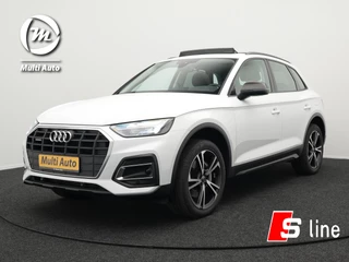Audi Q5 50 TFSI e Pro Line Plug In Hybrid 299pk PHEV | Panodak | Trekhaak af Fabriek | Head Up | 20"L.M | Camera | Virtual | DAB |  Sportstoelen Verwarmd |