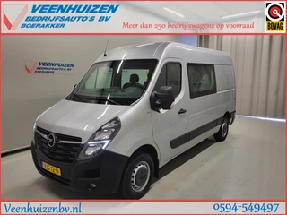 Opel Movano 2.3Turbo 150pk L2/H2 Dubbele Cabine Euro 6!