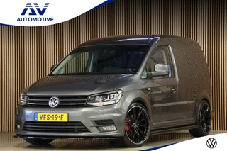 Volkswagen Caddy 2.0 TDI Exclusive 185 PK | Bi-Xenon | ACC | CarPlay | Navigatie | PDC | MF Stuur | Trekhaak | Nieuwe APK | Alarm | Schroefset | Spoilerkit | Dealer onderhouden
