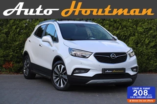 Opel Mokka X 1.4 Turbo Automaat 4x4 Edition 154 Pk Ecc|Leder|Camera|Nav|Parelmoer wit|Pdc|Trhk|Led