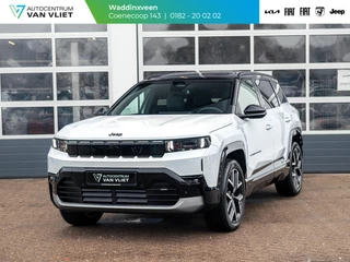Jeep Compass First Edition 74 kWh | Uit voorraad leverbaar !| Adapt. Cruise | Camera | Carplay | 20" | Elektr. A-Klep | Navi | Winter Pack | Schuif/Kanteldak | Premium Pack | Conv. Pack | Warmtepomp